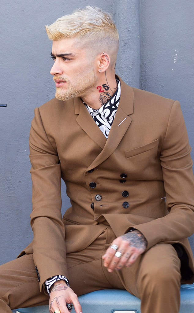 Blondest Ever From Zayn Malik S Hair Transformations E News