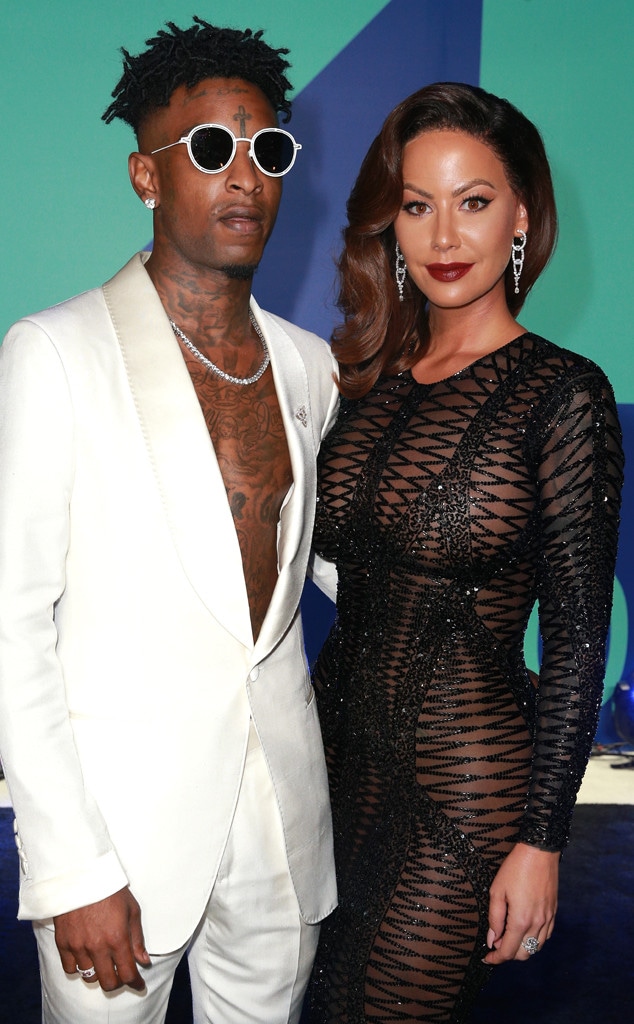 Amber Rose Reacts to 21 Savage Split Reports