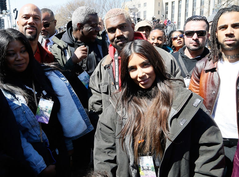 Kim Kardashian, Kanye West, March For Our Lives, 2018