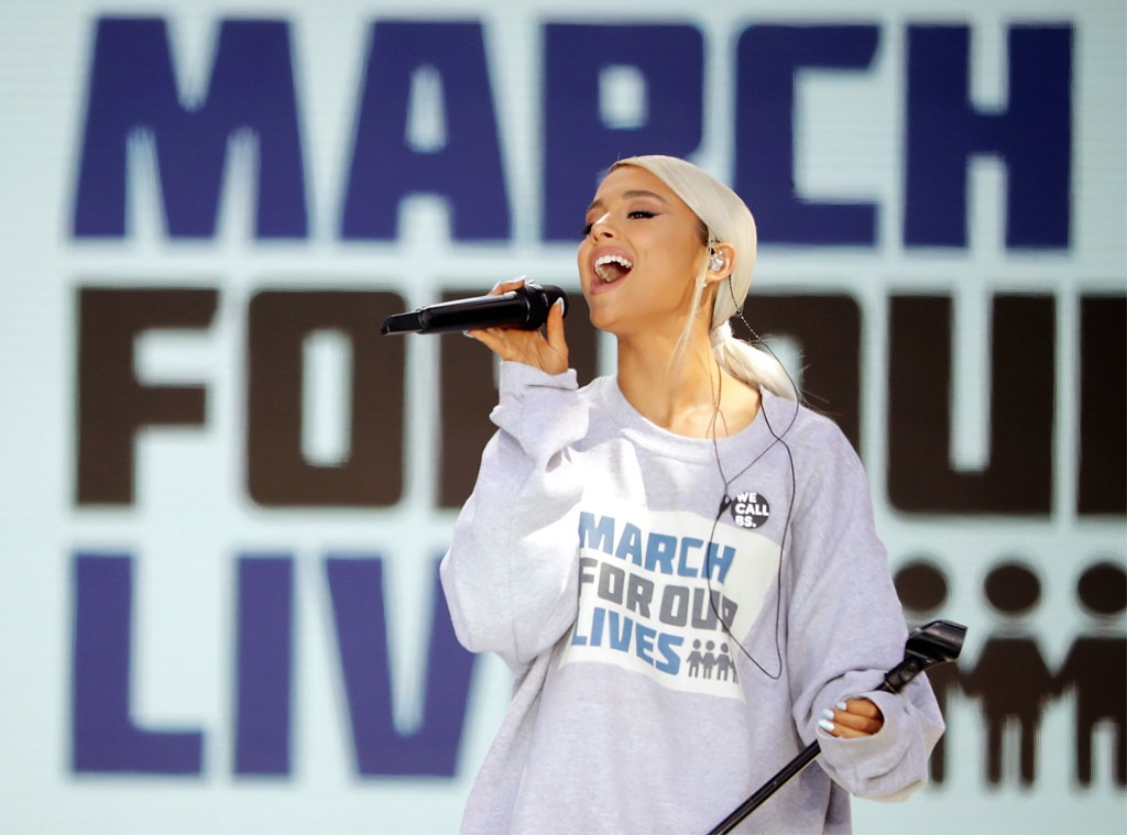 Ariana Grande, March For Our Lives 2018