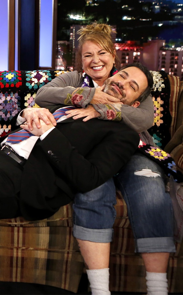 Roseanne Barr, Jimmy Kimmel