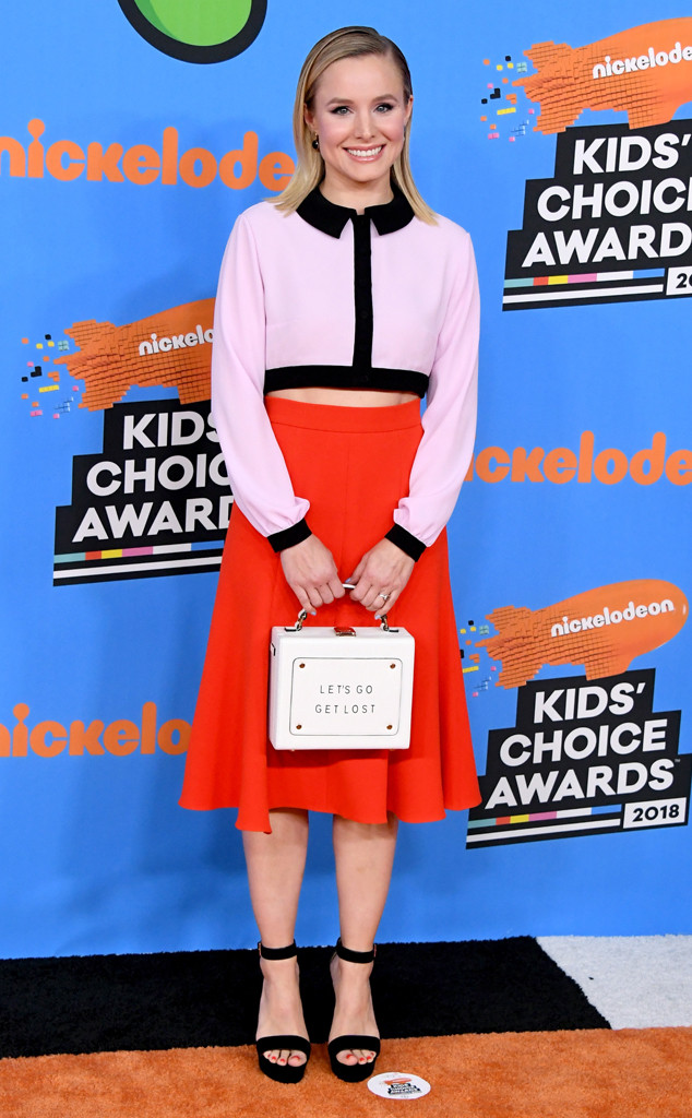 Kristen Bell, Nickelodeon Kids Choice Awards 2018