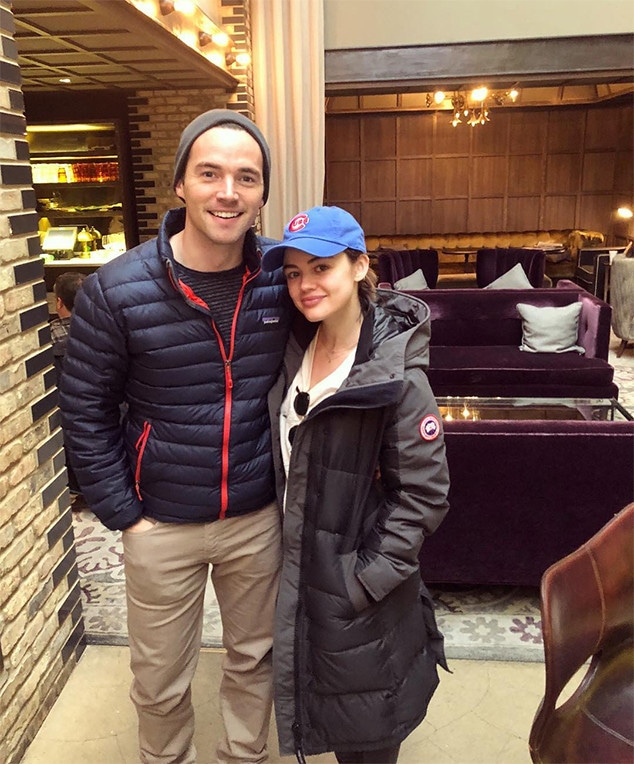 Lucy Hale, Ian Harding, Pretty Little Liars, Reunion