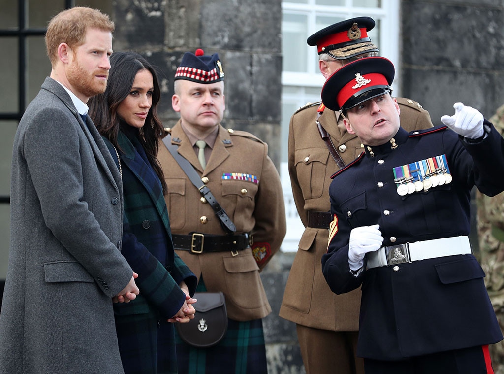 Prince Harry, Meghan Markle, Armed Forces Personnel 
