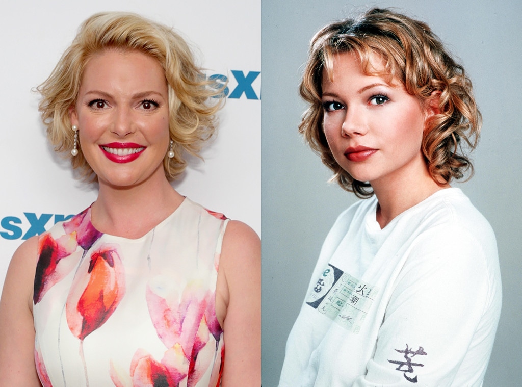 Katherine Heigl, Michelle Williams, Dawsons Creek