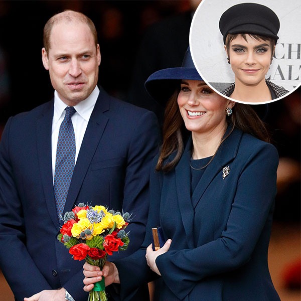 Prince William, Kate Middleton, Cara Delevingne