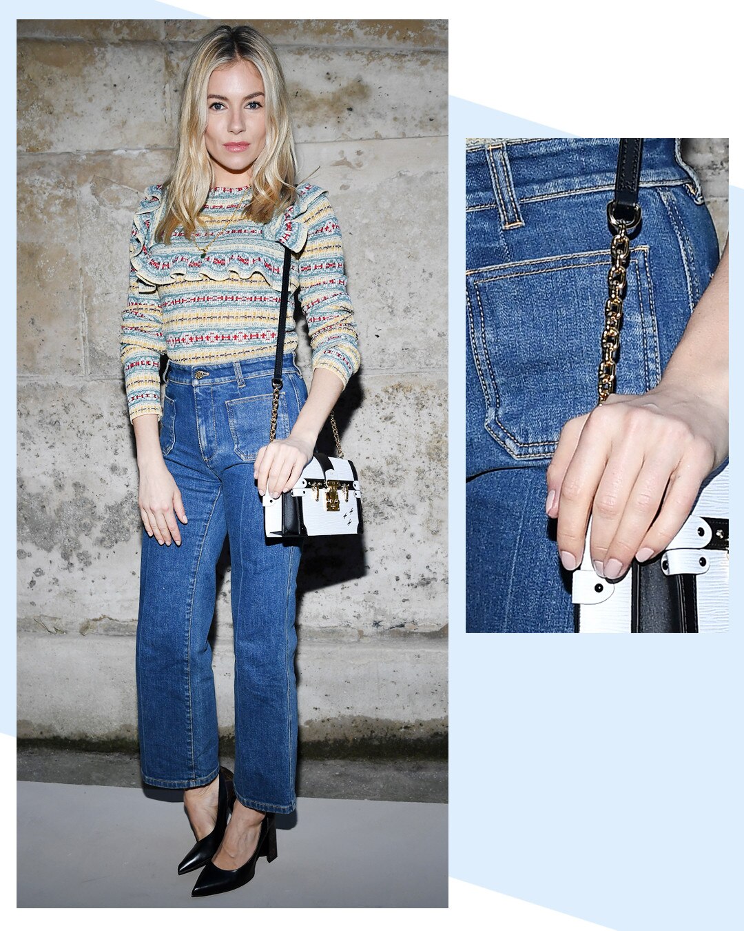 Sienna Miller from Celeb-Inspired Spring 2018 Denim Trends You Need to