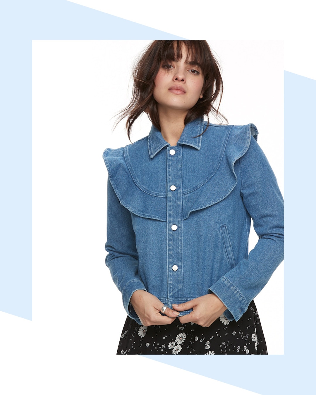 Ruffles from Celeb-Inspired Spring 2018 Denim Trends You Need to Try ...