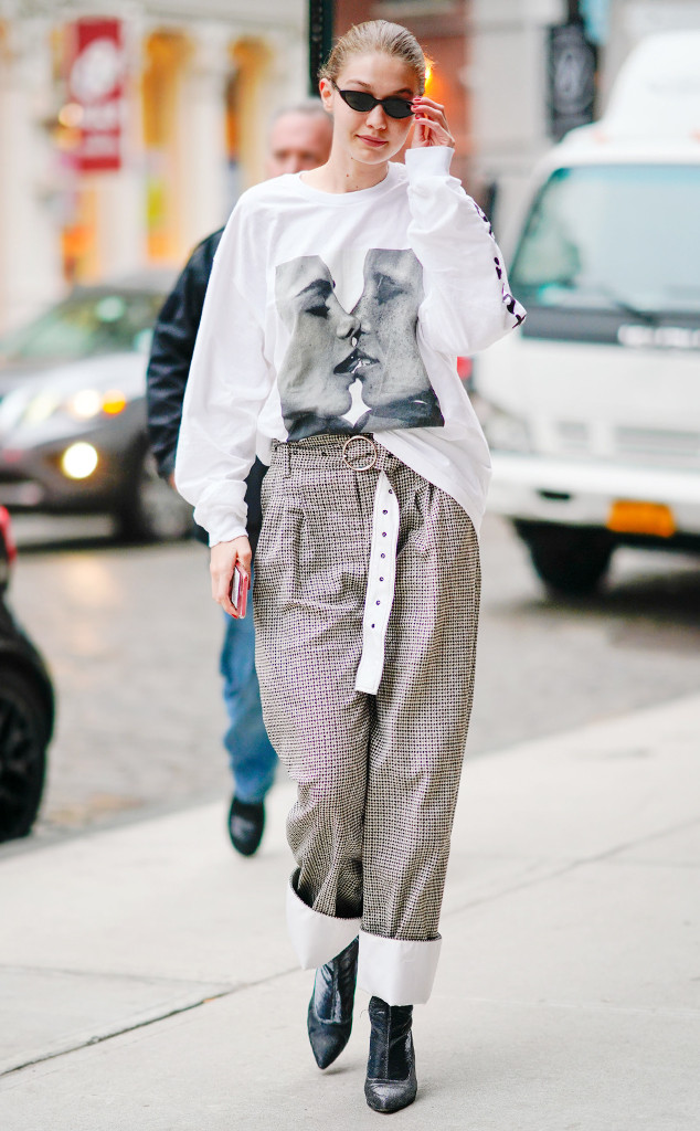 Gigi Hadid's Best 2018 Street Style Fashion: Pics