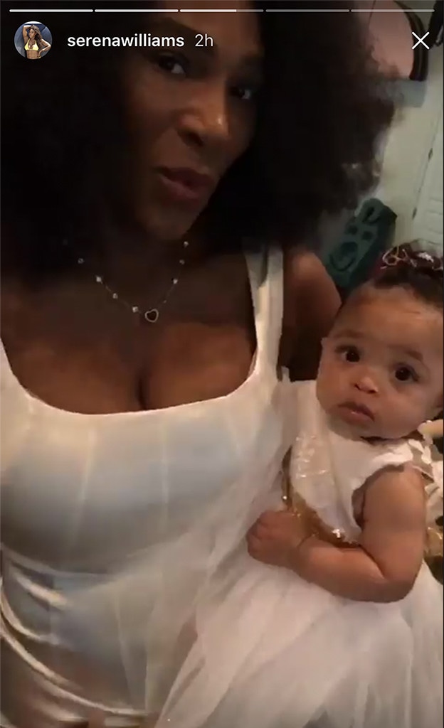 Serena Williams, Daughter, Baby, Alexis Olympia, Twinning
