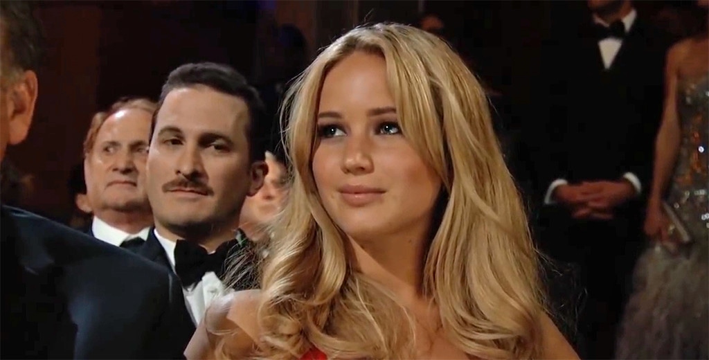 Jennifer Lawrence, Darren Aronofsky, Oscars 2011, GIF