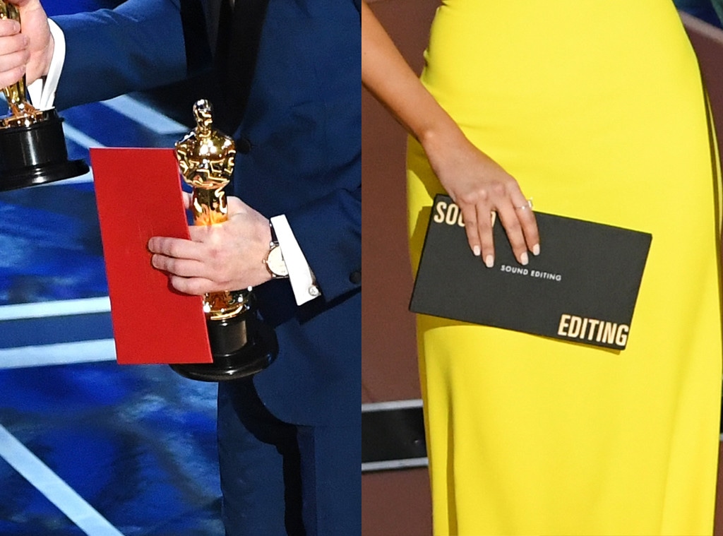 Envelopes, 2018 Oscars
