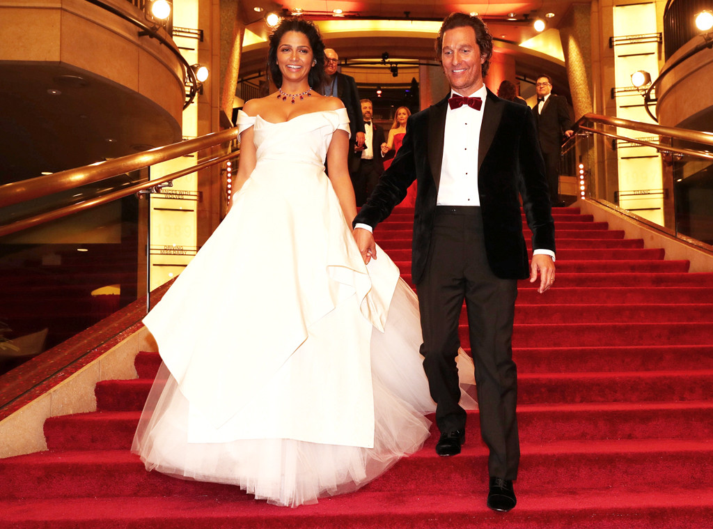 Camila Alves Matthew Mcconaughey From Oscars 2018 Candid