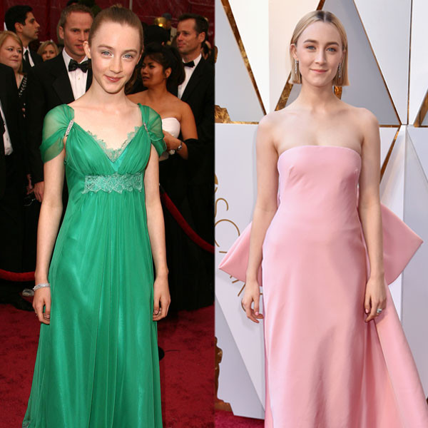 See Saoirse Ronan at the 2008 Oscars and the 2018 Oscars