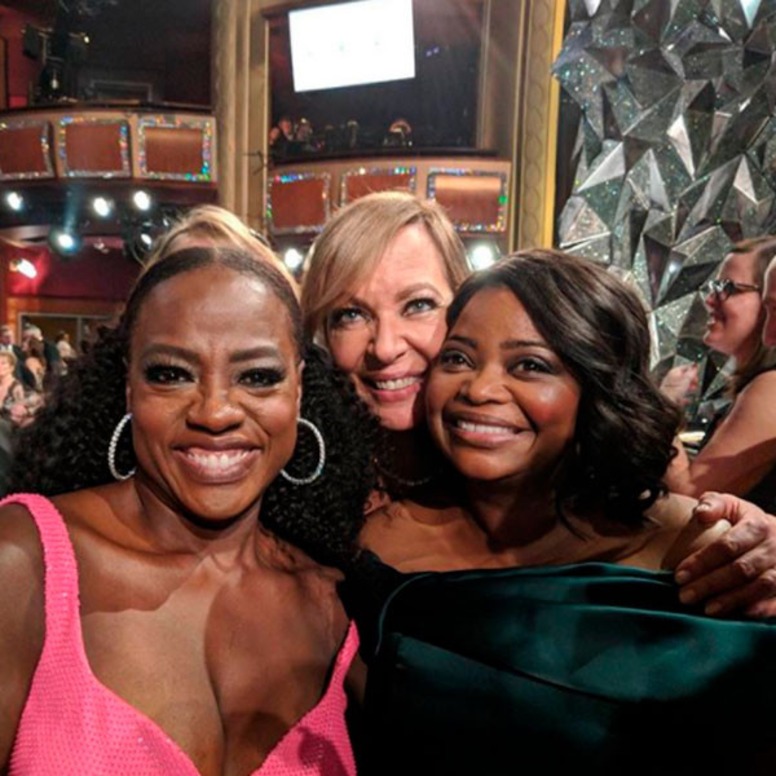 Octavia Spencer, Allison Janney, Viola Davis, 2018 Oscars