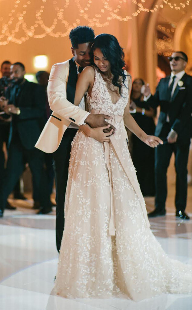 See Chanel Iman's Dreamy Wedding Dresses