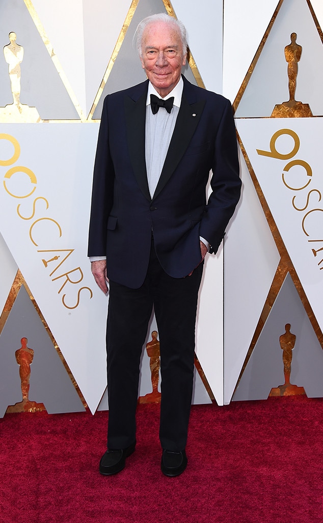 Christopher Plummer, 2018 Oscars, Red Carpet Fashions