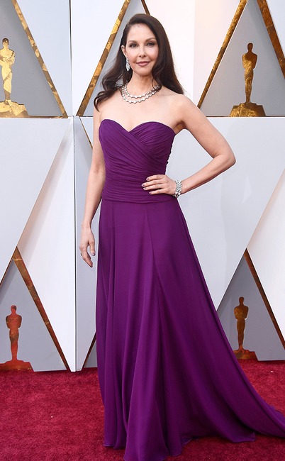 Ashley Judd, 2018 Oscars, Red Carpet Fashions