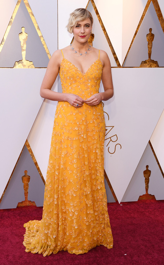 Greta Gerwig, 2018 Oscars, Red Carpet Fashions
