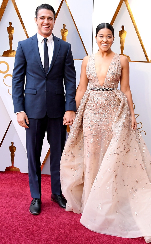 Joe LoCicero, Gina Rodriguez, 2018 Oscars, Couples