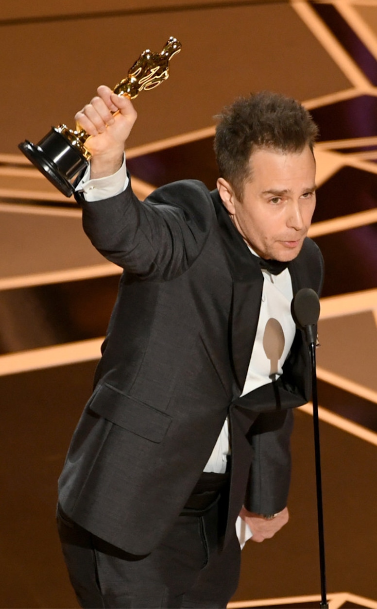 Sam Rockwell, Best Supporting Actor, 2018 Oscars, 2018, Winners, Actor In a Supporting Role