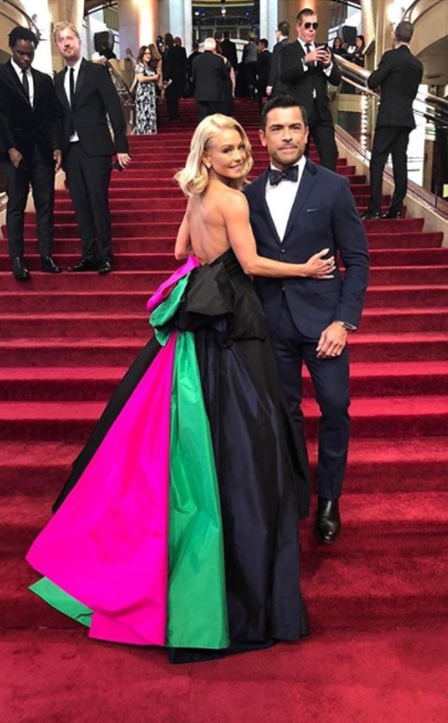 Kelly ripa oscars 2018 sales dress