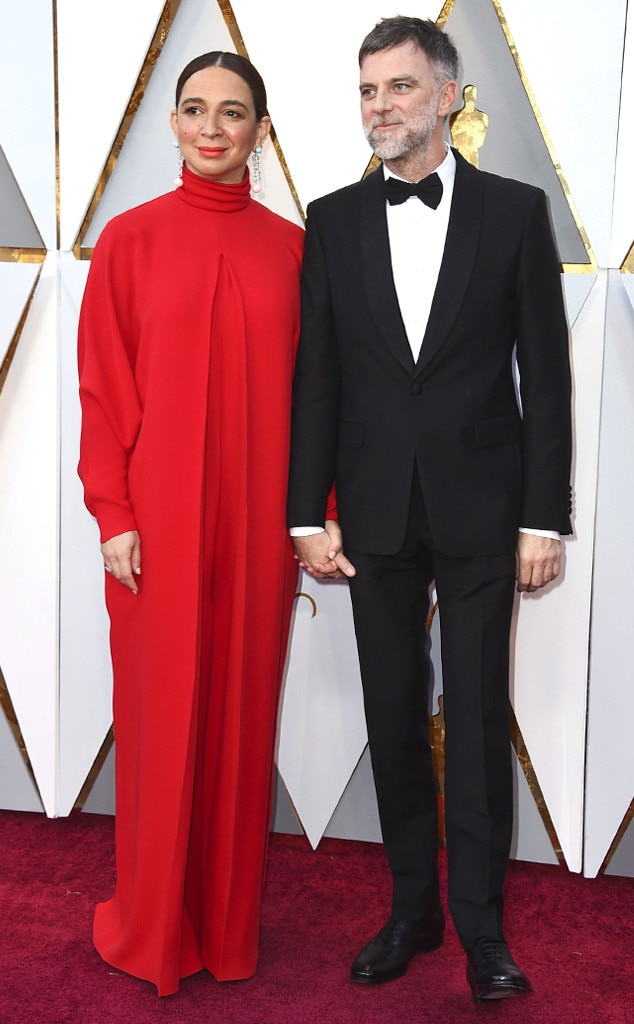 Maya Rudolph & Paul Thomas Anderson from 2018 Oscars: Red Carpet ...