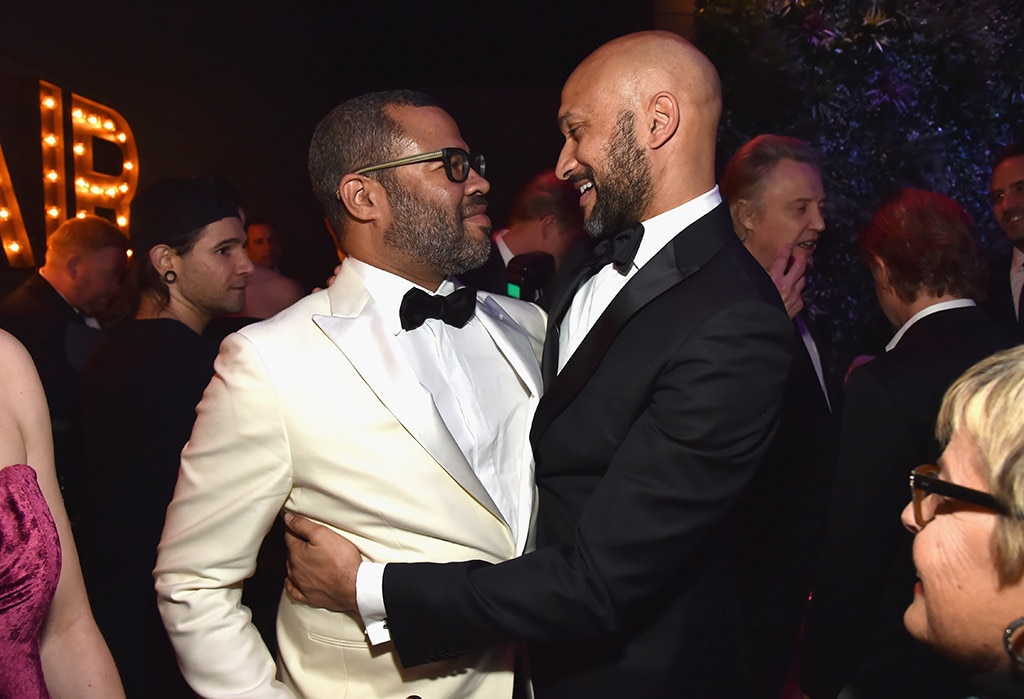 Jordan Peele & KeeganMichael Key from Oscars 2018 Party Pics E! News