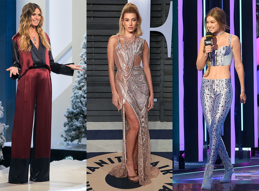 Heidi Klum, Hailey Baldwin, Gigi Hadid, Models