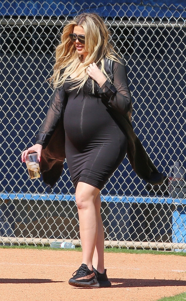 Así han sido las últimas semanas del embarazo de Khloé Kardashian E! News