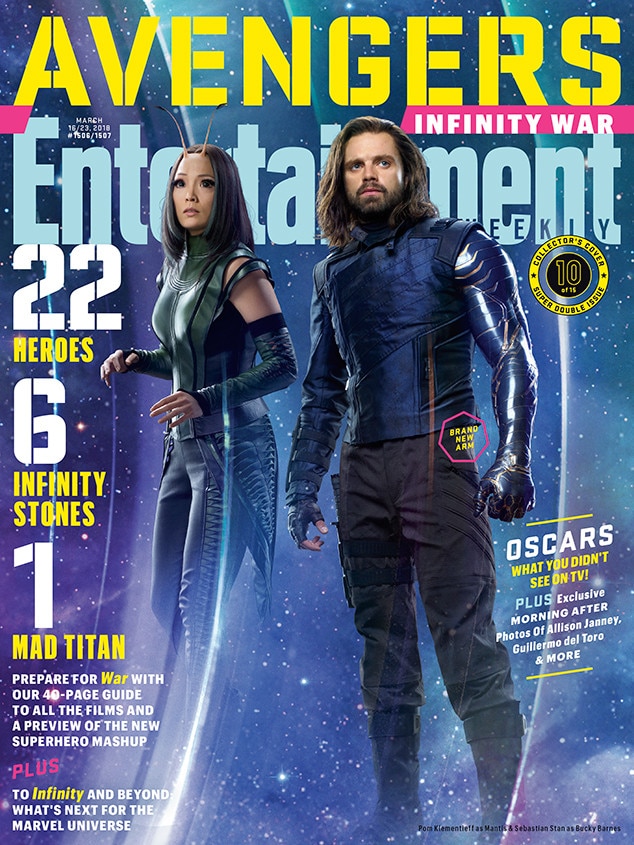 Pom Klementieff & Sebastian Stan from Avengers: Infinity ...