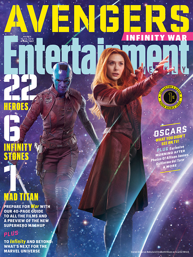 Avengers: Infinity War, Entertainment Weekly