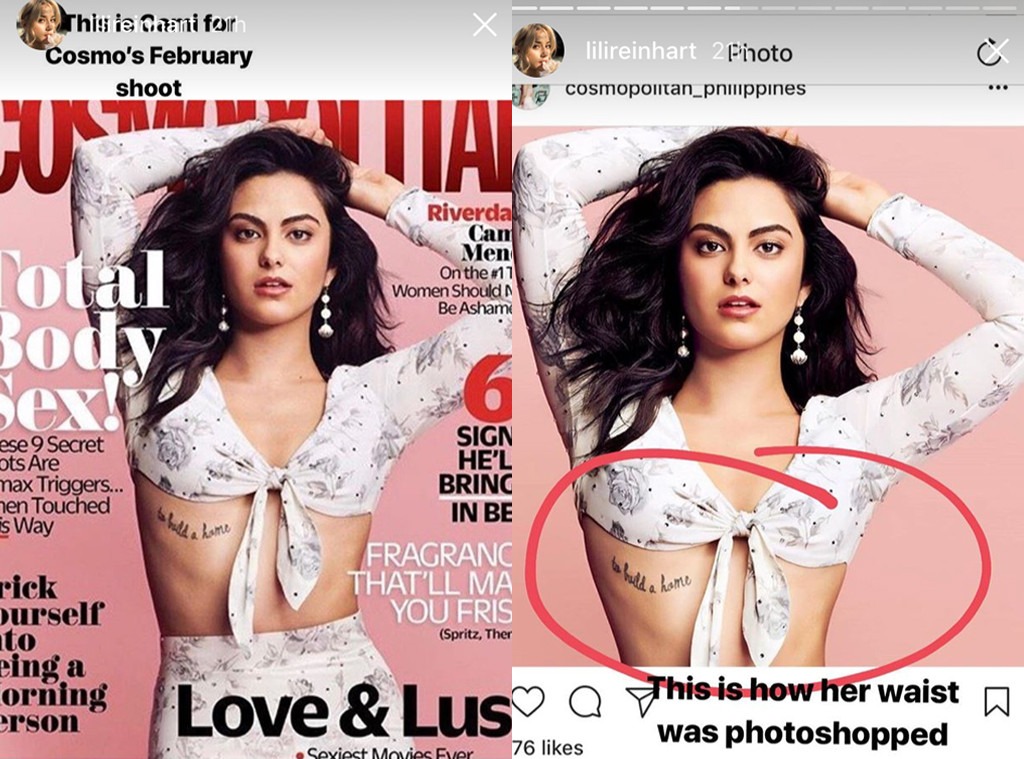 lili reinhart slams cosmo philippines