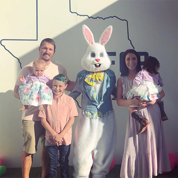 Dakota Meyer, Bristol Palin, Reunion, Kids, Easter Bunny