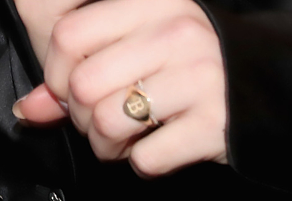 Chloë Grace Moretz and Brooklyn Beckham Wearing Matching Rings - Chloe and Brooklyn  Wearing Rings on Left Ring Finger