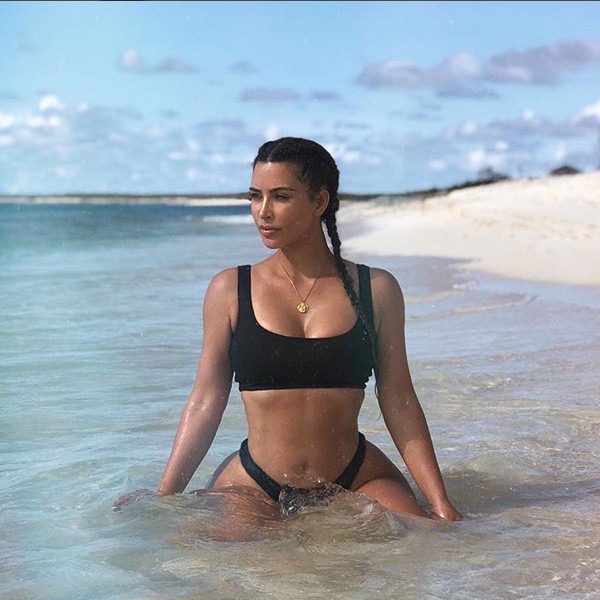 Kim Kardashian Goes On A Bikini Pic Posting Spree In Three Super Sexy