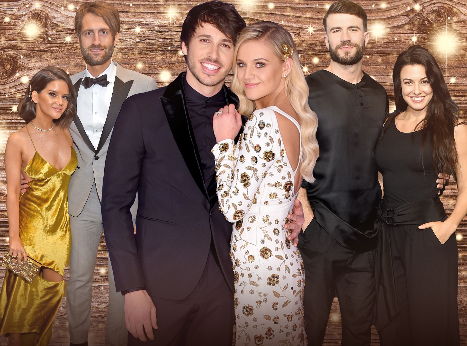 ACM Awards, Couples, Kelsea Ballerini, Morgan Evans, Maren Morris, Ryan Hurd, Sam Hunt, Hannah Lee Fowler