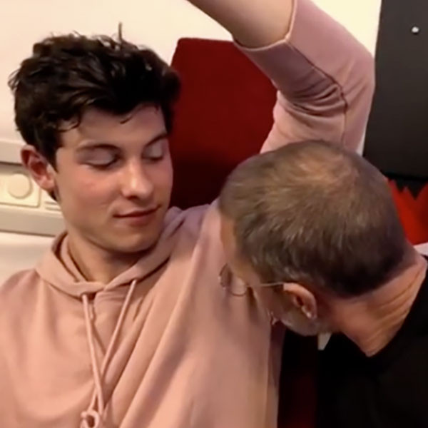Why Is This Man Sniffing Shawn Mendes' Armpit?