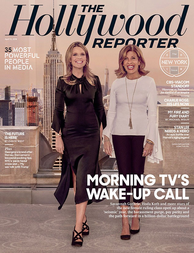 The Hollywood Reporter, Hoda Kotb, Savannah Guthrie