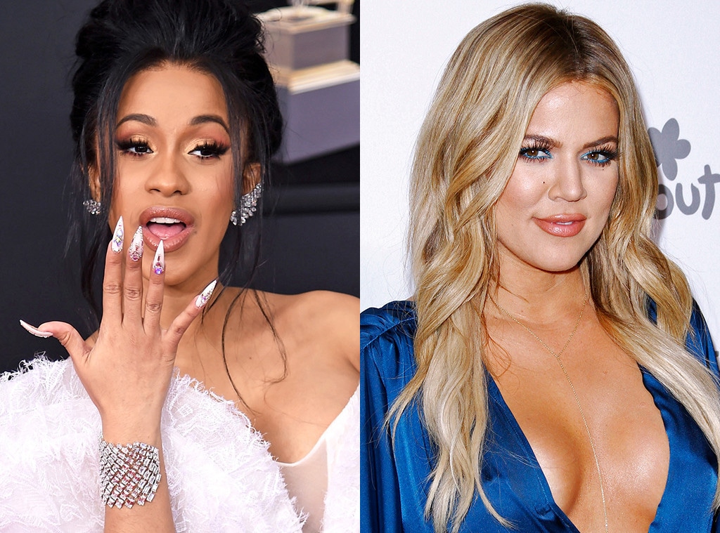 Cardi B, Khloe Kardashian