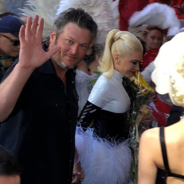 Blake Shelton Joins Gwen Stefani for Her Big Las Vegas Welcome