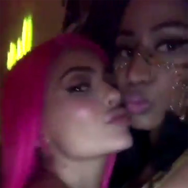 Nicki Minaj Parties With Kylie Jenner and Shania Twain at Coachella