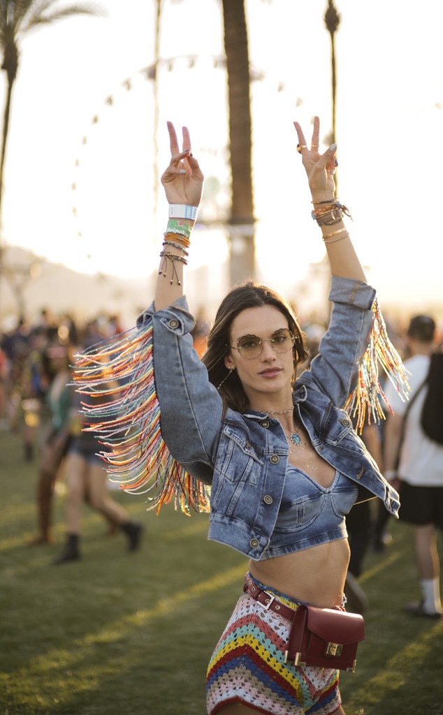 Alessandra Ambrosio From Coachella 2018 Star Sightings E News