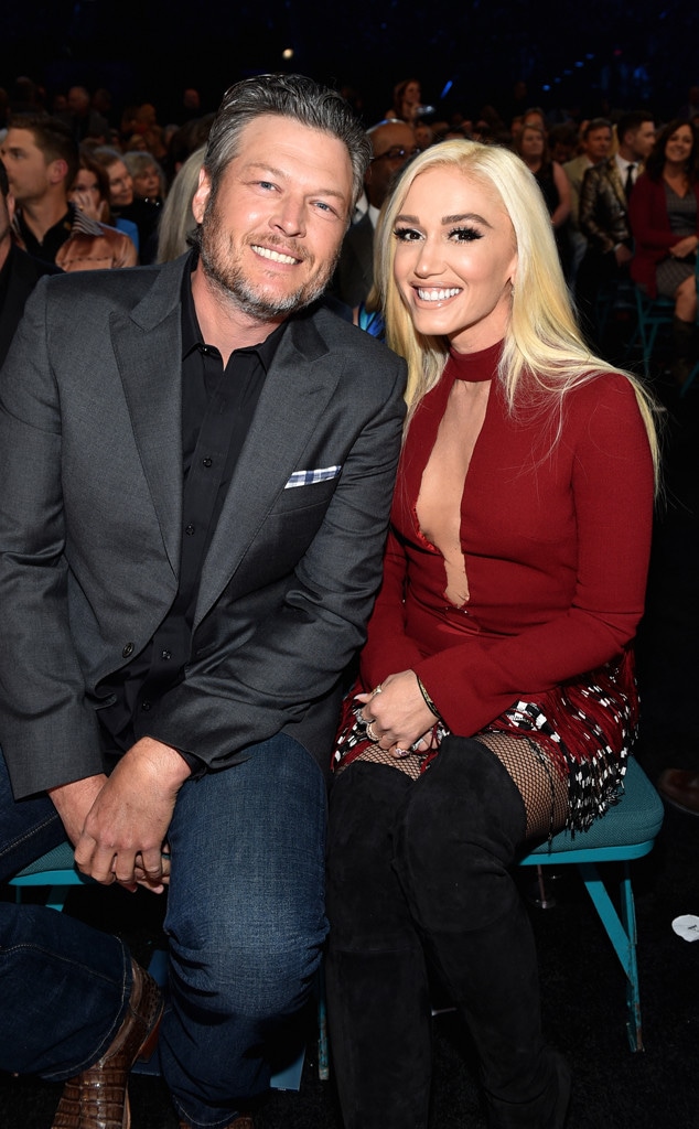 Gwen Stefani Is Blake Shelton S Biggest Fan At The 2018 Acms E Online Ca Gwen Stefani Is Blake Shelton S Biggest Fan At The 2018 Acms E Online Ca