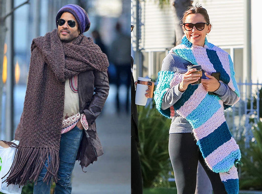 Lenny Kravitz, Jennifer Garner 