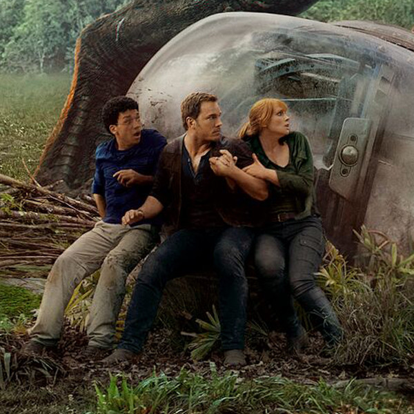 Chris Pratt Barely Escapes a Dinosaur's Jaws in New Jurassic World: Fallen Kingdom Trailer