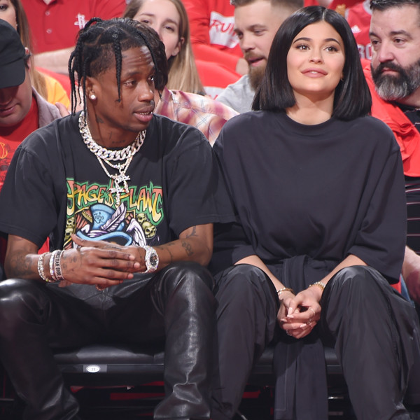 Kylie Jenner and Travis Scott Went on a Date at a Houston Rockets Game