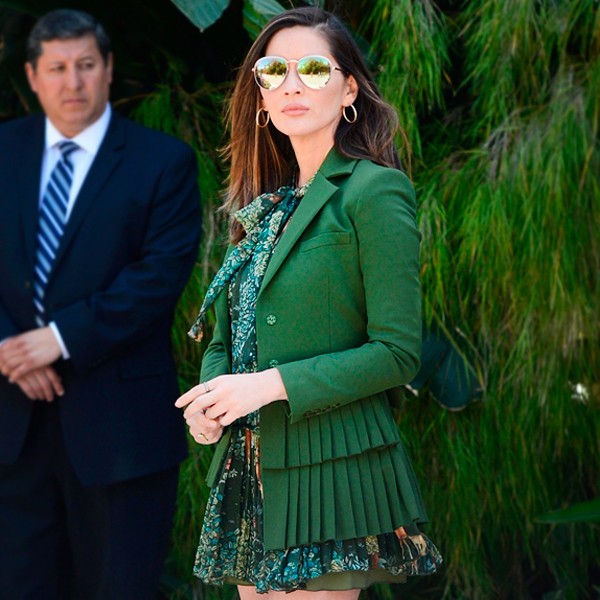 Olivia Munn Celebrates Nature With an Epic Spring Outfit