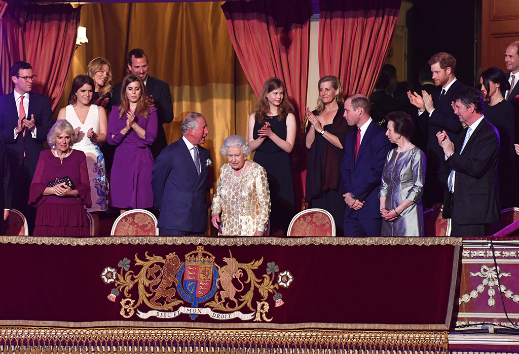 Queen Elizabeth II, Prince Charles, Prince Harry, Prince William, The Queens Birthday Party