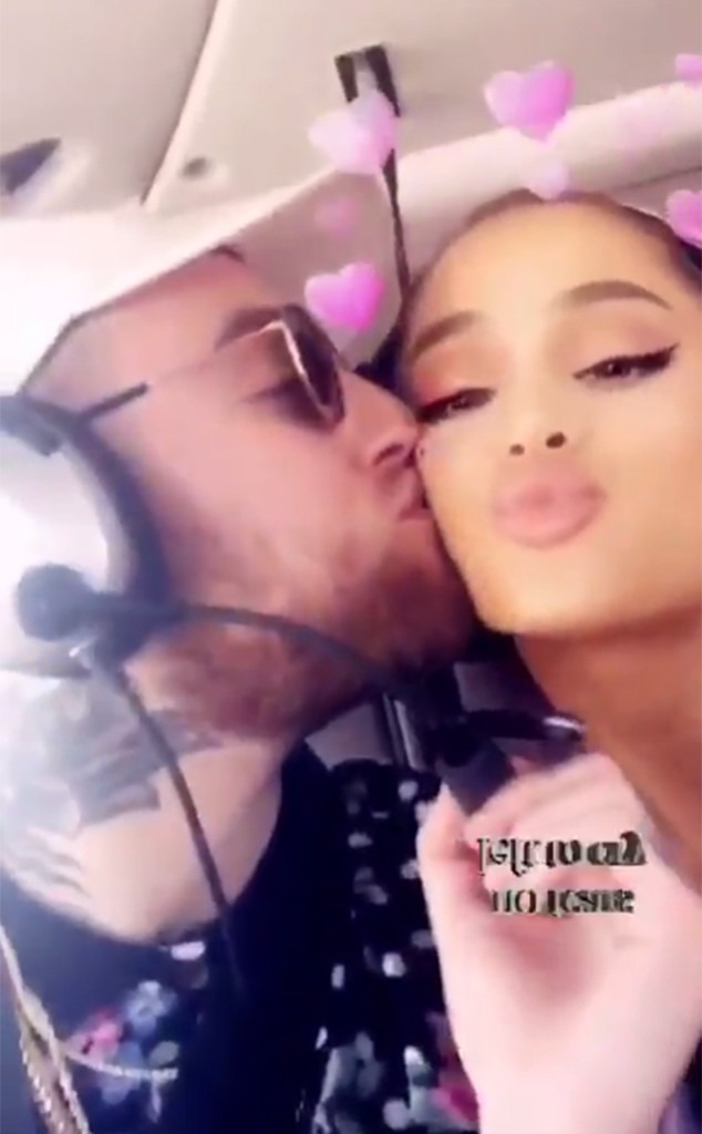 Ariana Grande, Mac Miller, Helicopter, Coachella 2018